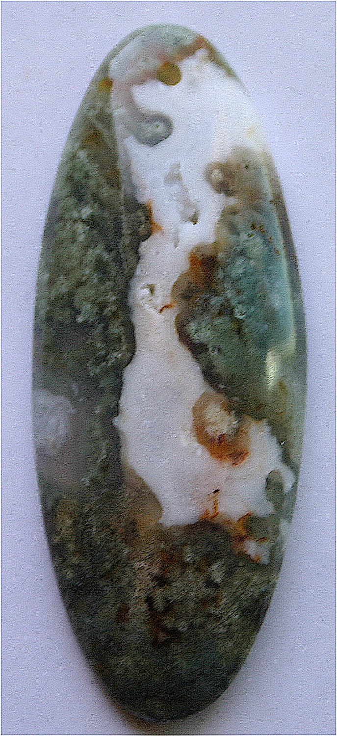 Multi Color Moss Agate Pendant Stone