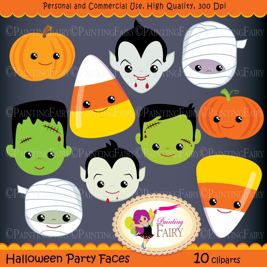 halloween party clipart - photo #32