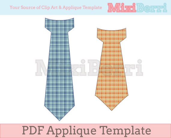 pdf applique template tie 2 designs in one instant download