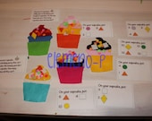 Items similar to Cupcake Math and Counting Set on Etsy