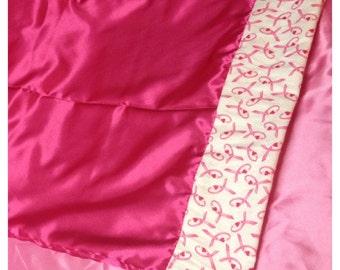 E Dreams for the Cure-Breast Cancer Donation - Pink Ribbon Dreamer Pillowcase