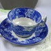 Wood & Sons English Scenery - Blue Transferware Cup and Saucer