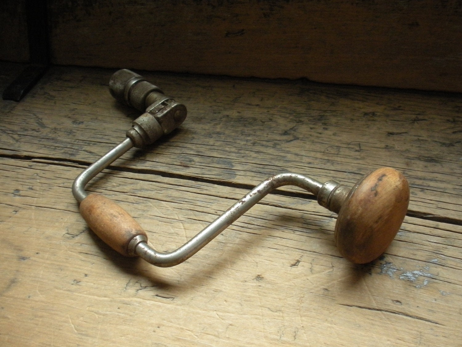 Antique Hand Crank Drill