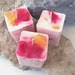 Hibiscus Soy Candles -- (3) 2 ounce Square Votive Candles