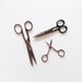 Vintage Scissors - set of 3 - made in Soviet Union