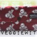 Skull and Crossbones Wallet Cotton Washable