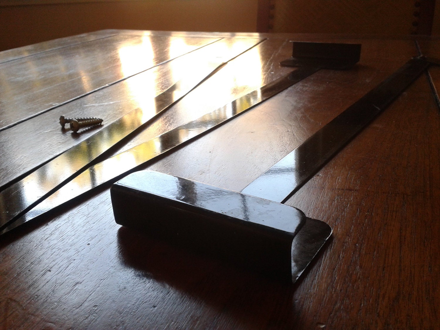 Japanese byobu folding screen picture hanger metal