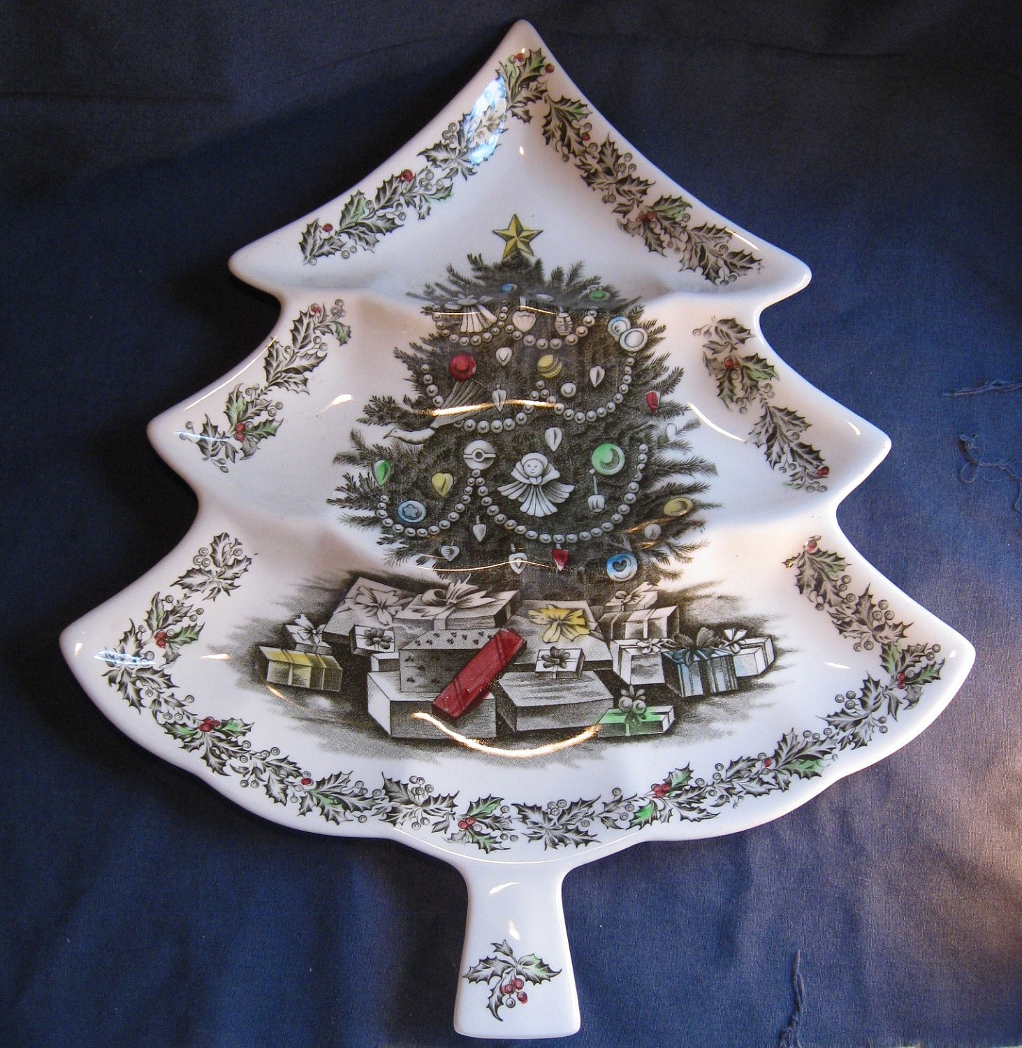 christmas tree dish johnson brothers merry christmas christmas tree dish johnson brothers merry christmas