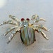Vintage Brooch Spider