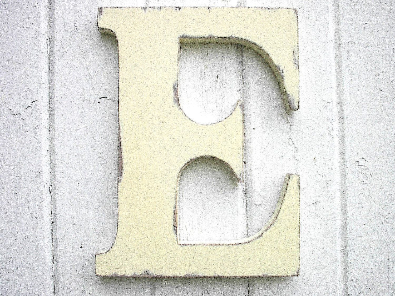 Letter E Wall Decor