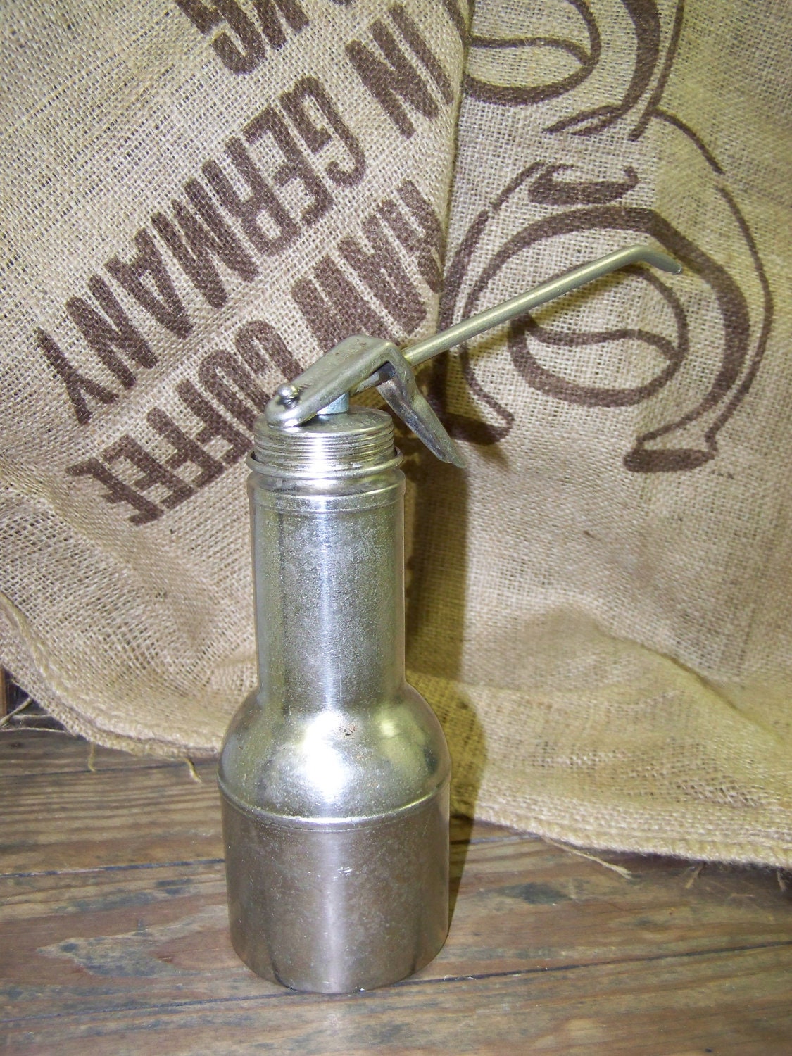 Stainless Craftsman Oil Can Pump Oiler