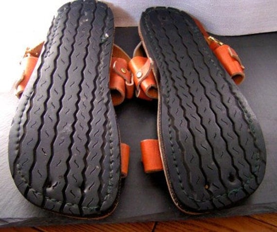 70's tire tread sandals