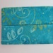 Clearance Womens Pocket Tissue Holder Cozy Pouch Aqua Blue