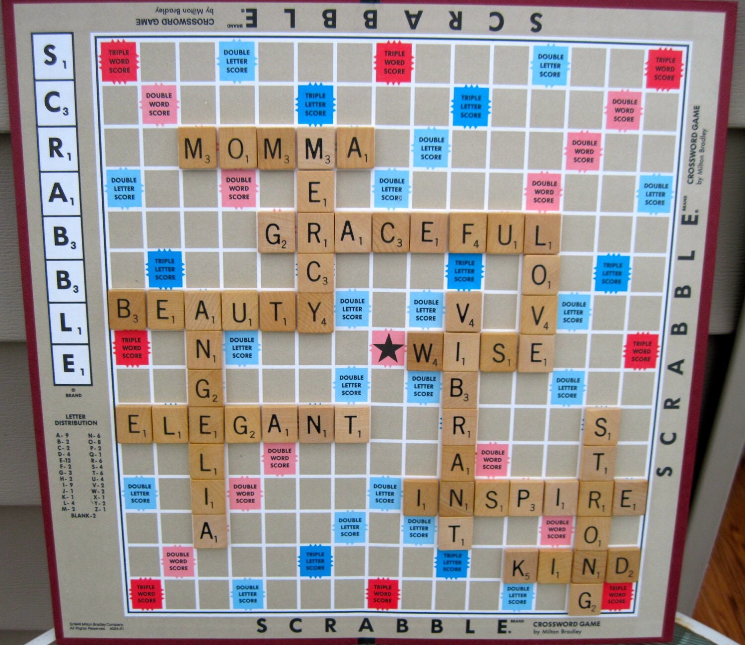 Download Words Could Never Tell: Custom Scrabble Board by SequinsSugarSilk