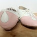 Oxford Shoes, Pink and White Perry Ellis Portfolio Shoes -- size 6.5