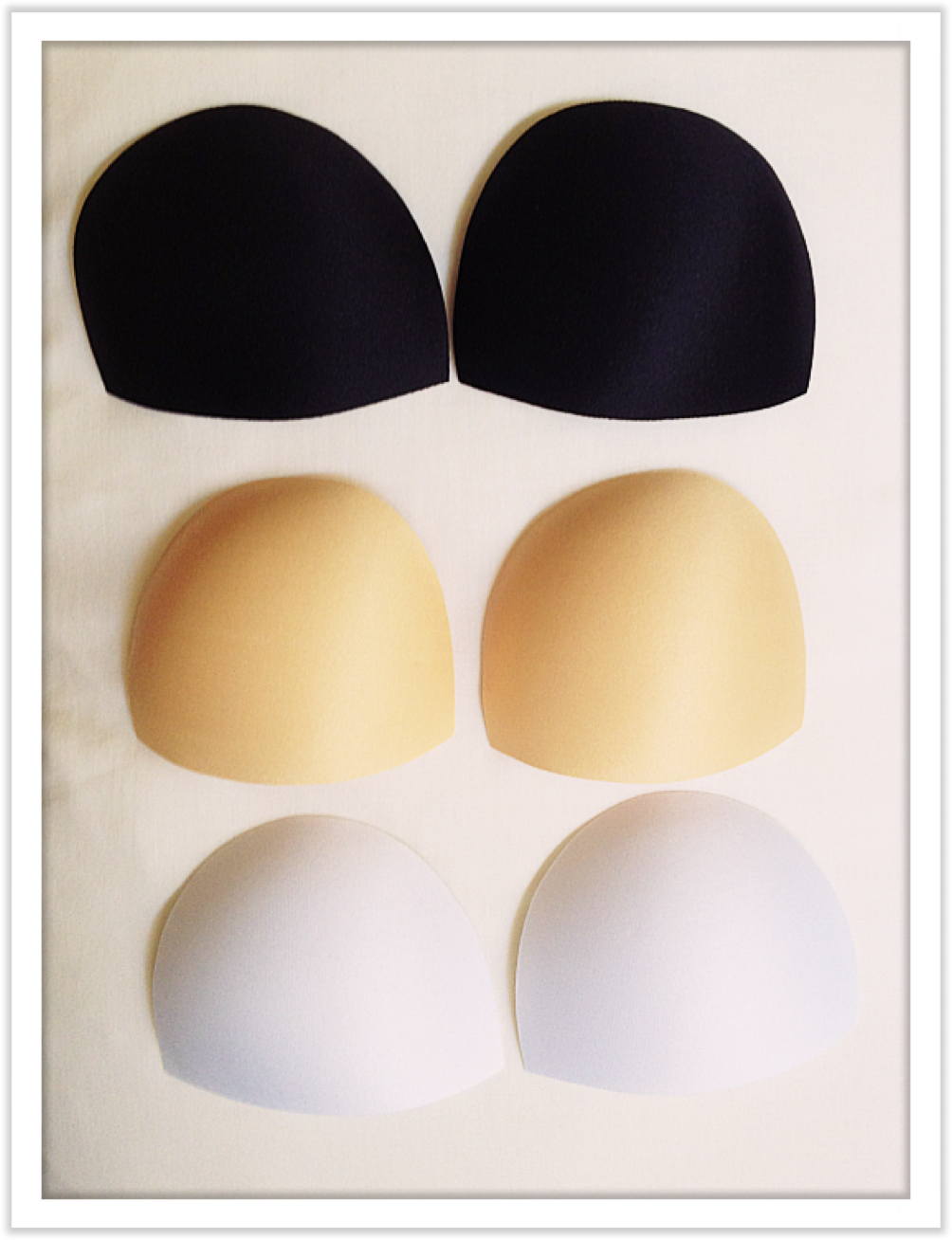 Bra Pads 6 pairs in a pack