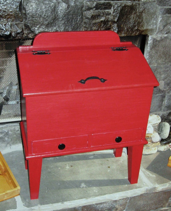 Primitive Potato & Onion Bin with Seed Drawers