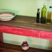 reclaimed wood kitchen island / buffet / sideboard / foyer or sofa table