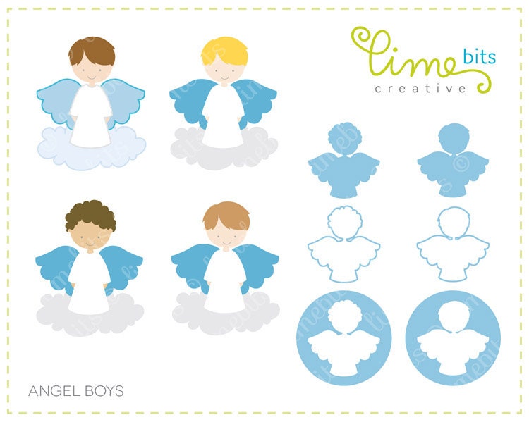 boy and girl angel clipart - photo #11