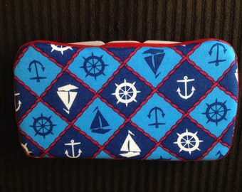 Custom Boutique Style Travel Wipe Case - Sailor