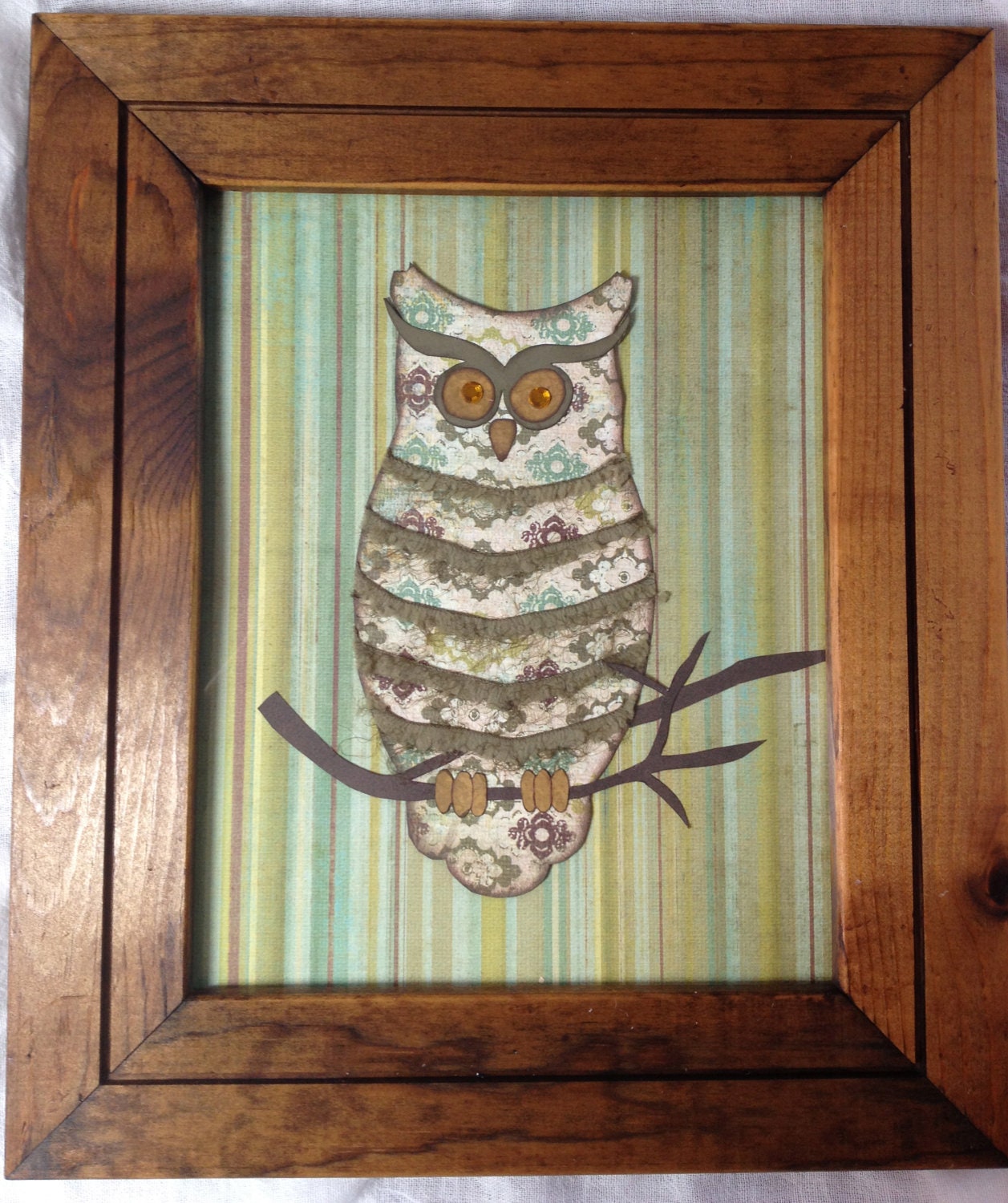 Framed Owl Art