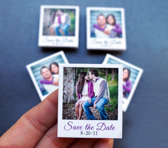 Polaroid Passion Save-The-Date Magnet/FunFlip
