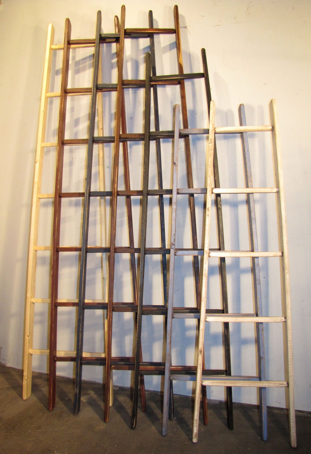 Rustic Orchard Ladder 7 Rung 73 Tall Color Choice