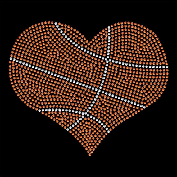 Basket heart bling Clearance