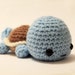Mini Pokemon Squirtle Amigurumi Made to Order