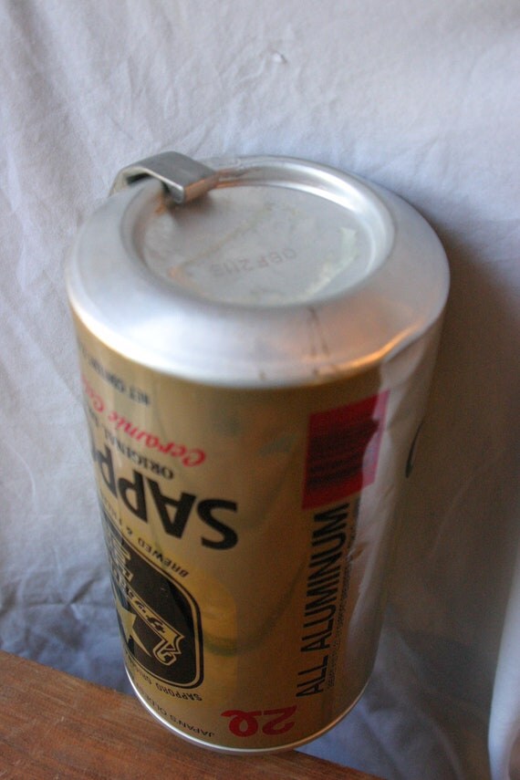 Vintage Sapporo Large Sapporo Beer with Handle Resealable