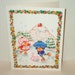 Strawberry Shortcake Vintage Christmas Greeting Card w/Envelope Plum Puddin' Boy Ice Skating