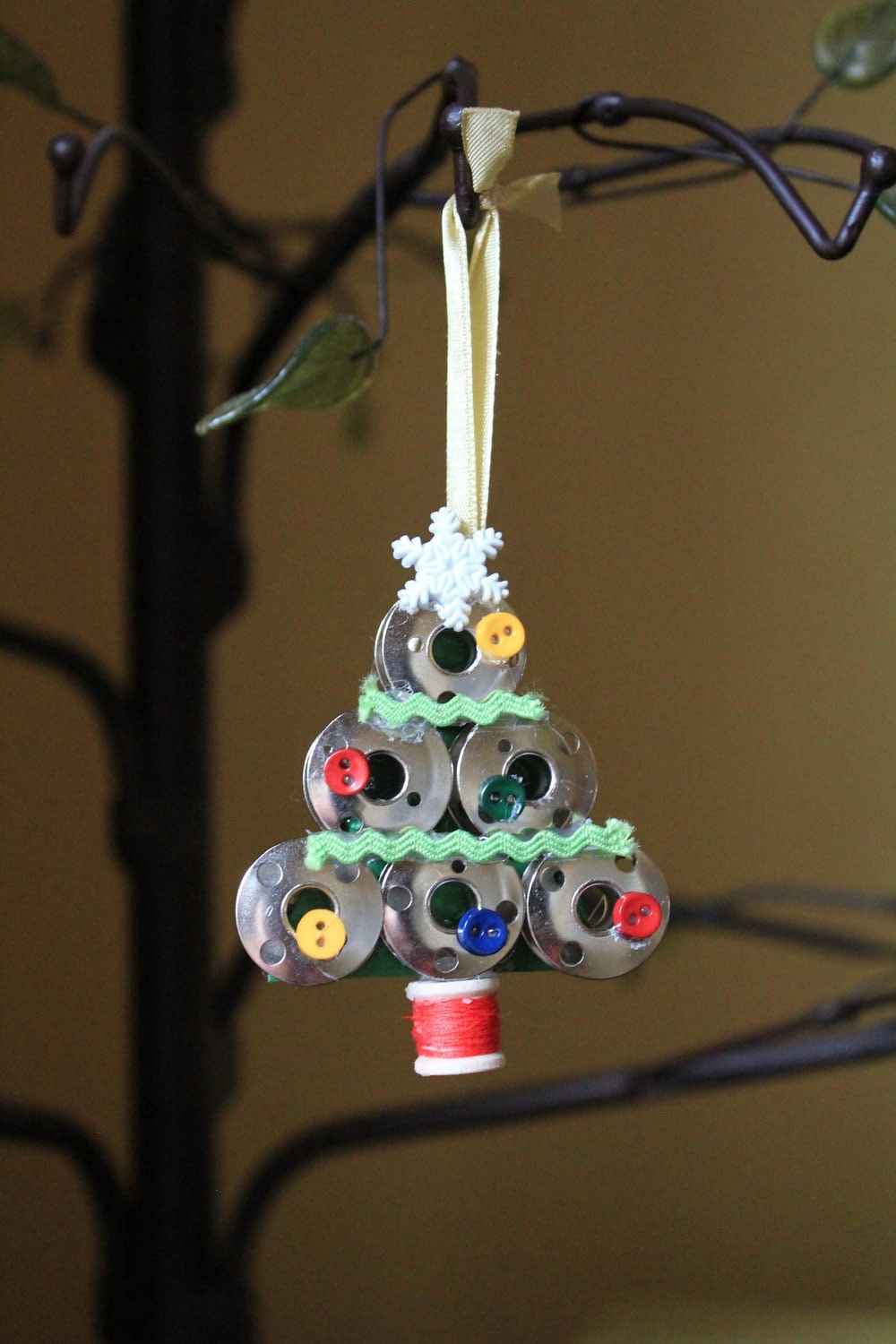 handmade sewing bobbin christmas tree ornament 50 of profit handmade sewing bobbin christmas tree ornament 50 of profit