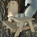 Walnut Wood Squirrel Feeder