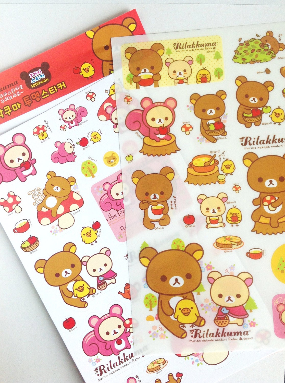 Rilakkuma stickers new rilakkuma cute stickers colorfull