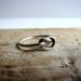 Infinity Ring Love Knot Ring Sterling Silver