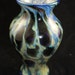 Mountain Blue Leopard Pattern Hand Blown Glass Flower Vase Home Decoration