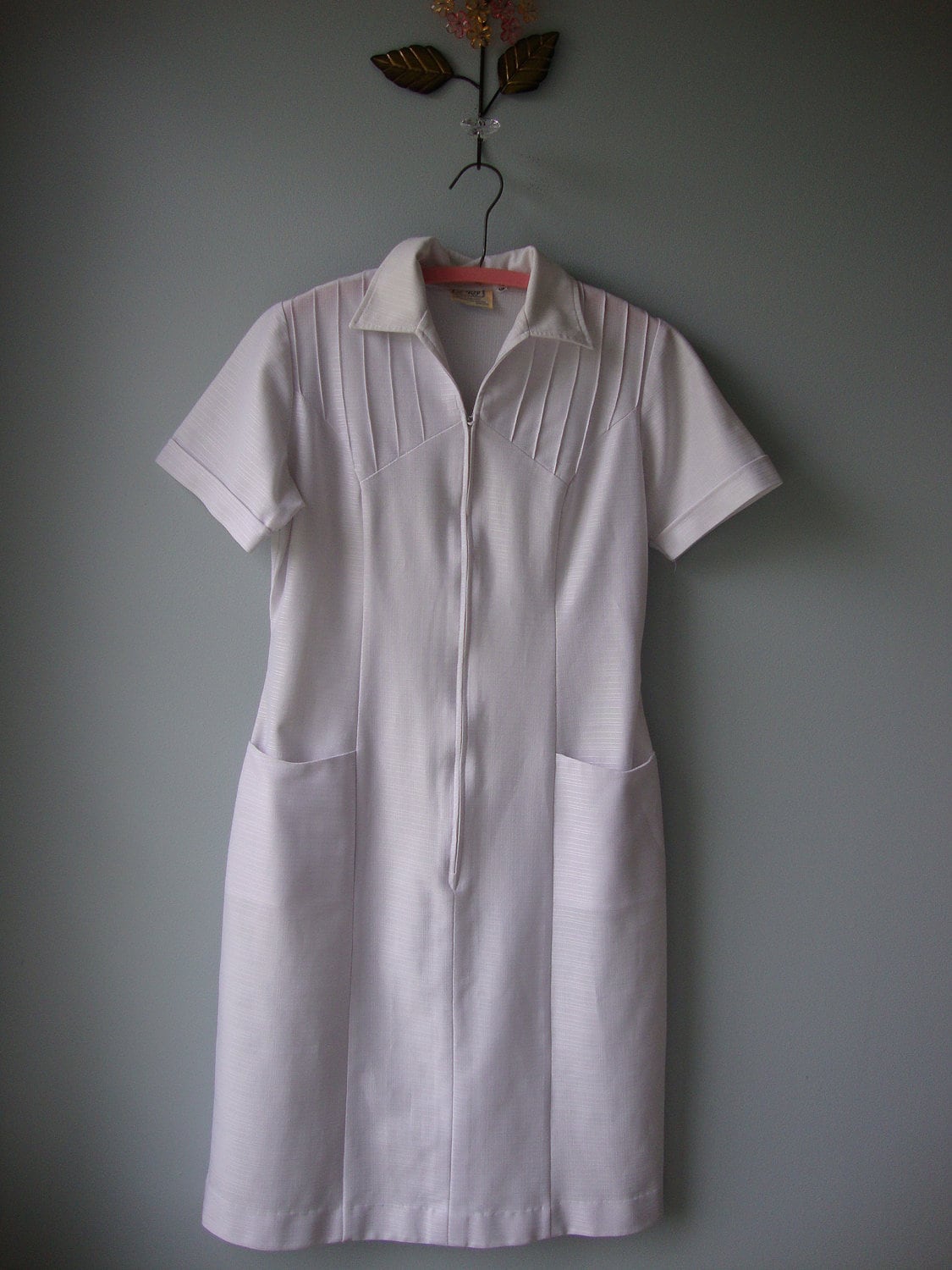 vintage 70s 60s nurses uniform by RockThatFrock on Etsy