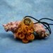 Brass Steampunk Octopus Necklace, Polymer Clay Neo-Victorian Jewelry