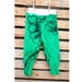 wool longies // wool diaper cover // vibrant green floral wool longies - two full wet zone layers - organic waistband