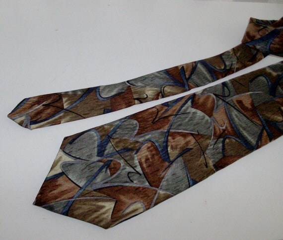 Sage Slate and Sand Jimmy Z Designer Tie by Stonehenge