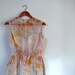 r e s e r v e d vintage 1960s Dress // Watercolor Bouquet by Kiki Hart