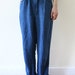 Vintage 90s Ralph Lauren Linen Denim High-Waisted Jeans