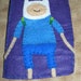 Adventure Time Inspired Felt Finn Sunglasses holder Sunglass Sleeve