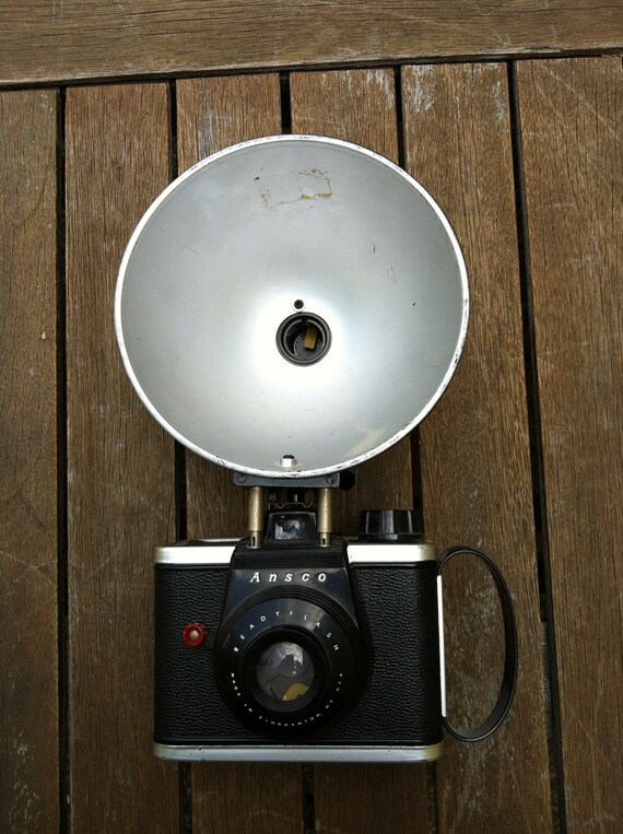 ANSCO Ready Flash Camera with Flash Attachment by salvageandco