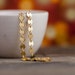 Petite Gold Dots Bracelet / Elegant Dainty Gold Bracelet 14K Gold Filled / Everyday Jewelry by burnish