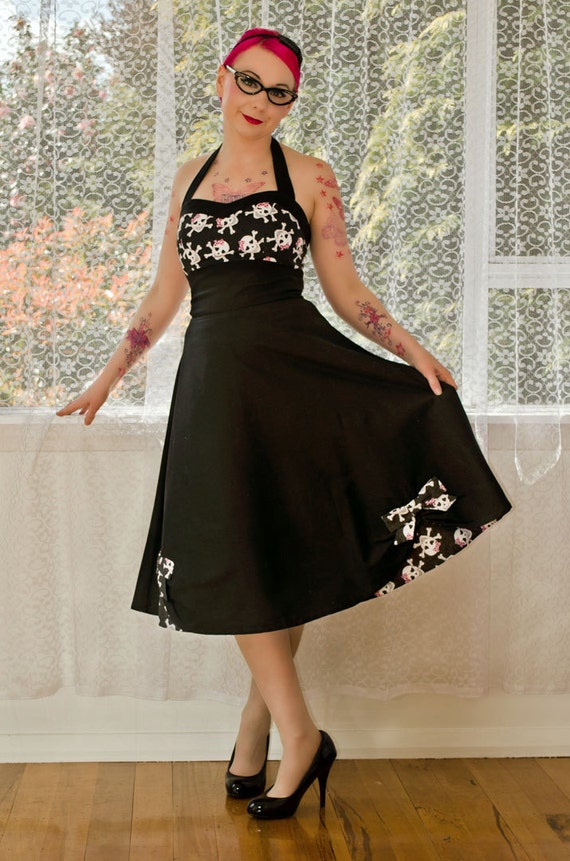 1950's Phoebe Style Rockabilly Pin up Dress