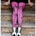 Victorian City Leggings - PINK Legging - tights - SMALLpink Legwear