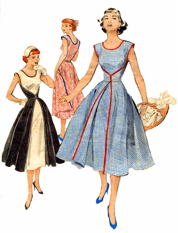 Butterick 6015 Walk Away Dress Sewing Pattern Wrap by retromonkeys