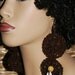 SALE- Doubled Crochet Earrings