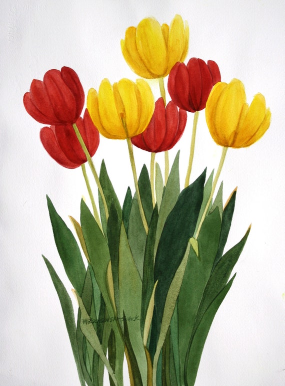 yellow tulip clipart - photo #17